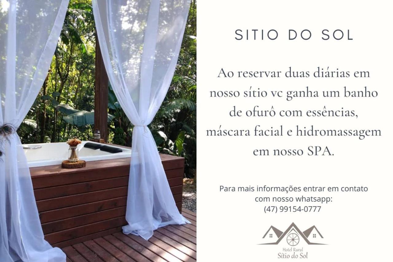 Hotel Rural Sitio Do Sol Guabiruba Zewnętrze zdjęcie